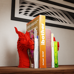 Dragon Book Holder – A Mythical Guardian for Your Books